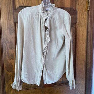 REDValentino Cream Blouse